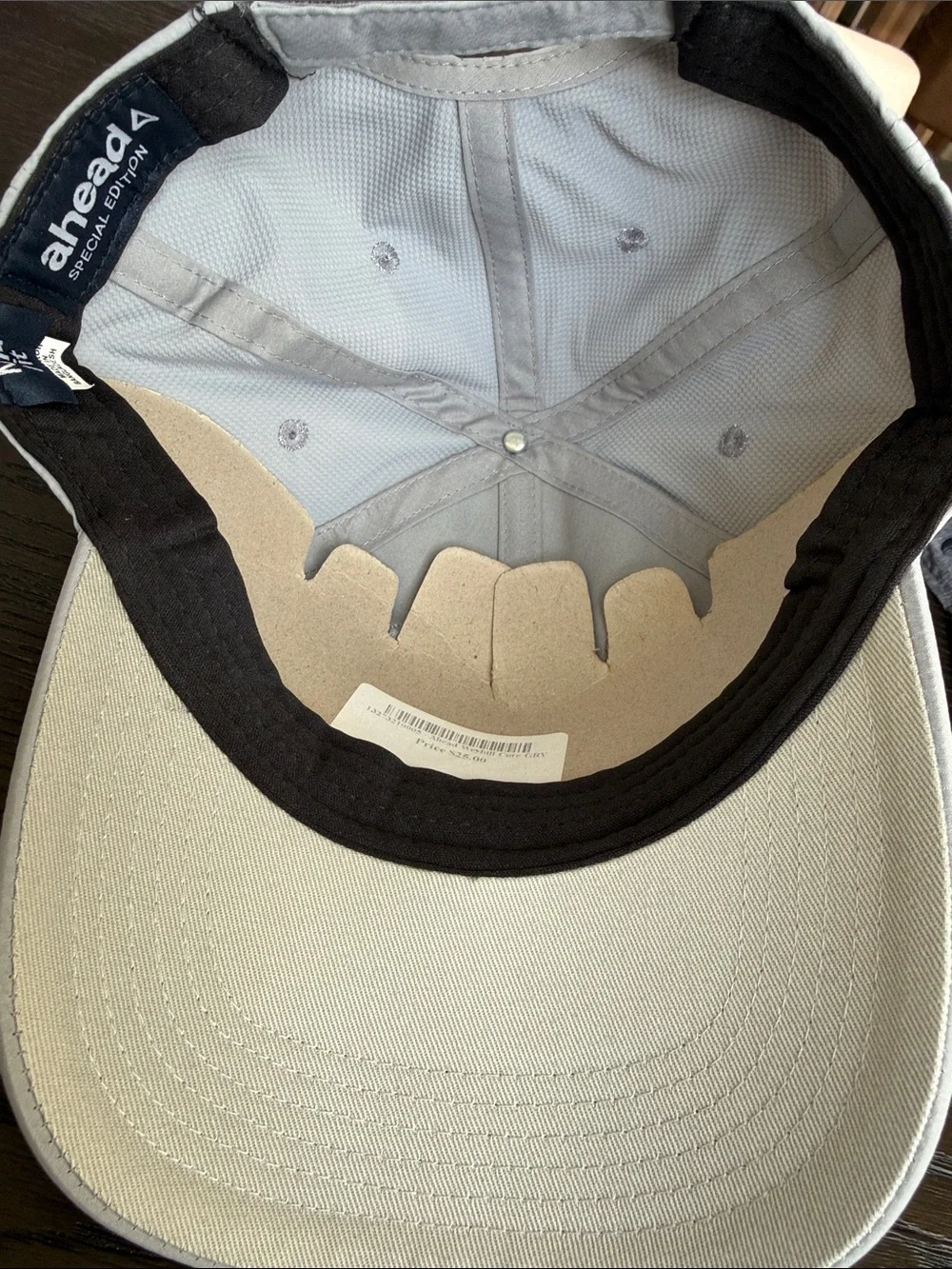 Weyfill Light Gray Men's Baseball Cap